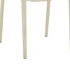 Πολυθρόνα Westley pakoworld pp φυσικό-λευκό 58x47x81εκ 292-000003