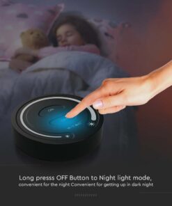 Ασύρματο RF Επιτοίχιο controller Αφής 12V/24V για Μονόχρωμες LED Ταινίες Μαύρο V-TAC – 2920