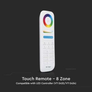 RF Χειριστήριο Αφής  RGB+CCT 8 ζωνών V-TAC – 2921