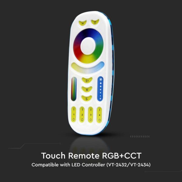 RF Χειριστήριο Αφής RGB + CCT V-TAC – 2922