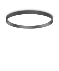 IDEAL LUX Φωτιστικό Οροφής FLY LED 53W 3000K Μαύρου Χρώματος – 292205