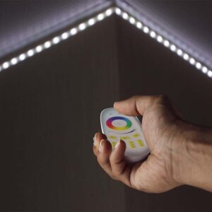 RF Χειριστήριο Αφής 4 ζωνών RGB+W Λευκό V-TAC – 2923