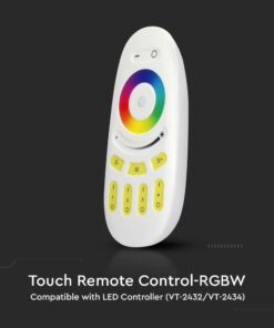 RF Χειριστήριο Αφής 4 ζωνών RGB+W Λευκό V-TAC – 2923