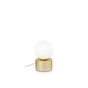 IDEAL LUX Επιτραπέζιο Φωτιστικό PERLAGE 1xG9 Χρυσού Χρώματος – 292458