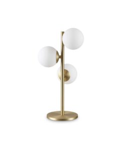 IDEAL LUX Επιτρπέζιο Φωτιστικό PERLAGE 3xG9 Χρυσού Χρώματος – 292472