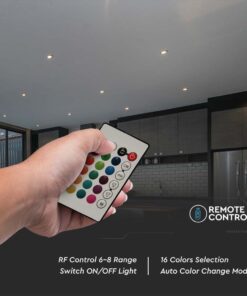 LED SPOT Λάμπα GU10 4.8W V-TAC με Τηλεχειριστήριο 100° 420lm RGB+3000K – 2927