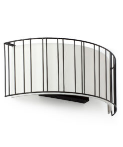 Faro Barcelona LINDA Επιτοίχιο Φωτιστικό Μαύρου Χρώματος E27 – 29310