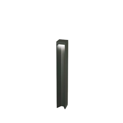 IDEAL LUX Κολωνάκι Κήπου KURT LED 11W 4000K IP54 Μαύρου Χρώματος – 293172