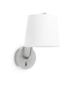 ΦΩΤΙΣΤΙΚΟ ΤΟΙΧΟΥ BERNI SATIN NICKEL           FARO – 29328