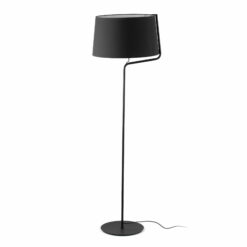 Faro Barcelona BERNI Black Επιδαπέδιο Φωτιστικό Μαύρου Χρώματος E27 – 29336