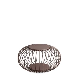 IDEAL LUX Φωτιστικό Δαπέδου Βεράντας DJAMBE LED 18W 3000K IP44 Καφέ Χρώματος – 293417