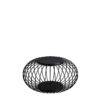 IDEAL LUX Φωτιστικό Κήπου DJAMBE LED 18W 3000K IP44 Μαύρου Χρώματος – 293424