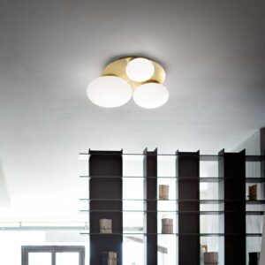 IDEAL LUX Φωτιστικό Οροφής NINFEA 3xGX53 Λευκού Χρώματος – 306964