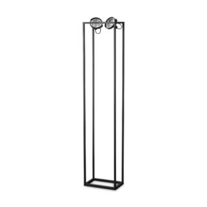 IDEAL LUX Φωτιστικό Δαπέδου AUDIO 2xGU10 Μαύρου Χρώματος – 293691