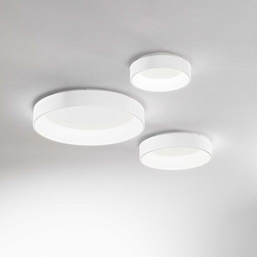 IDEAL LUX  Φωτιστικό Οροφής LED 22W ZIGGY PL D30 Λευκό 3000Κ Θερμό – 293776