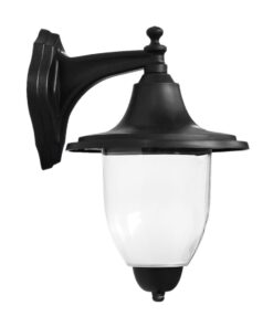 LP-961ΑΝ BLACK PLASTIC ΕΠΙΤΟΙΧΙΟ ΕΞ.ΧΩΡΟΥ Ε/27 Heronia – 07-1407