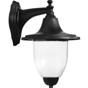 LP-961ΑΝ BLACK PLASTIC ΕΠΙΤΟΙΧΙΟ ΕΞ.ΧΩΡΟΥ Ε/27 Heronia – 07-1407