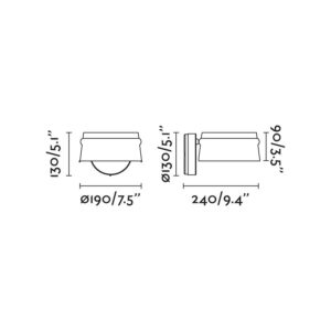 Faro Barcelona LOOP Επιτοίχιο Φωτιστικό, Αρθρωτό, Step Dimmable, Ξύλινου Χρώματος LED 6W 2700K – 29395