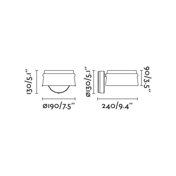 Faro Barcelona LOOP Επιτοίχιο Φωτιστικό, Αρθρωτό, Step Dimmable, Ξύλινου Χρώματος LED 6W 2700K – 29395