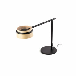 Faro Barcelona LOOP Επιτραπέζιο Φωτιστικό, Αφής, Step Dimmable, Χρώματος Ξύλου LED 2700K 6W – 29398