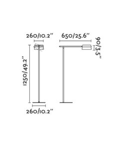 Faro Barcelona LOOP Επιδαπέδιο Φωτιστικό, Αφής, Step Dimmable, Χρώματος Ξύλου LED 2700K 6W – 29399