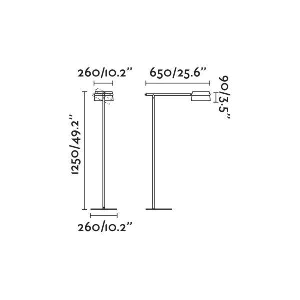 Faro Barcelona LOOP Επιδαπέδιο Φωτιστικό, Αφής, Step Dimmable, Χρώματος Ξύλου LED 2700K 6W – 29399