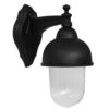 SLP-950ΑΝ BLACK Επιτοίχιο φωτιστικό Ε/27 μαύρο Heronia – 07-1414