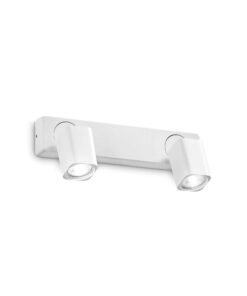 IDEAL LUX Φωτιστικό Οροφής RUDY 2xGU10 Λευκού Χρώματος – 294803