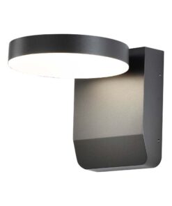 LED Επιτοίχιο Φωτιστικό Εξωτερικού Χώρου Περιστρεφόμενο Μαύρο 17W IP65 Θερμό 3000K V-TAC – 2952