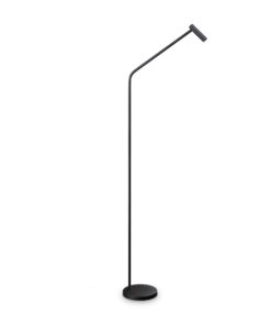 IDEAL LUX Φωτιστικό Δαπέδου EASY LED 3.5W 3000K Μαύρου Χρώματος – 295497