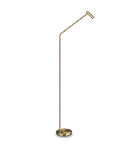 IDEAL LUX Φωτιστικό Δαπέδου EASY LED 3.5W 3000K Χρυσού Χρώματος – 295503