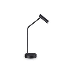 IDEAL LUX Επιτραπέζιο Φωτιστικό EASY LED 3.5W 3000K Μαύρου Χρώματος – 295534