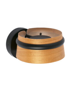 ΦΩΤΙΣΤΙΚΟ ΤΟΙΧΟΥ LOOP CHERRY WOOD ΜΑΥΡΟ FARO – 29565