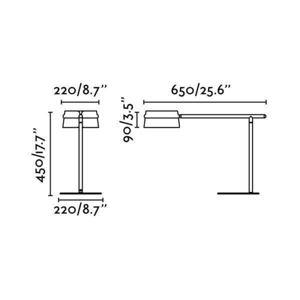 Faro Barcelona LOOP Επιτραπέζιο Φωτιστικό, Αρθρωτό, Step Dimmable, Ξύλινο LED 6W 2700K – 29568