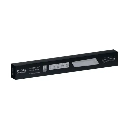 LED Φωτιστικό Πάγκου-Ντουλάπας 1.5W Λευκό με Ανιχνευτή Κίνησης 4000Κ Φυσικό V-TAC – 2958