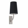 Faro Barcelona Φωτιστικό Τοίχου Μαύρο 1xE27 – 29680-21