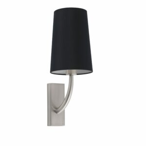 Faro Barcelona Φωτιστικό Τοίχου Μαύρο 1xE27 – 29680-21