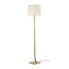 REM BRONZE FLOOR LAMP BEIGE LAMPSHADE             FARO – 29687-08