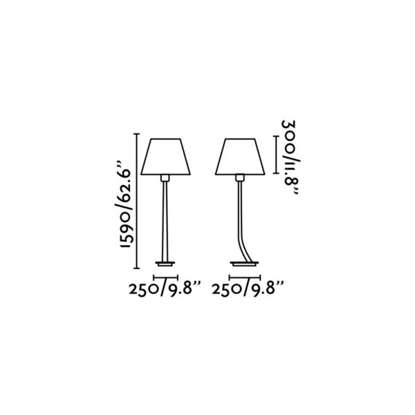 REM OLD GOLD FLOOR LAMP                           FARO – 29687