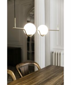 LE VITA Κρεμαστό Φωτιστικό Ράγα Χρυσό LED 13W 2700K FARO – 29691