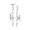 LE VITA PENDANT/FLOOR LAMP GOLD LED 6W 2700K      FARO – 29694