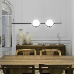 Φωτιστικό Κρεμαστό Ράγα Faro Le Vita  Μαύρο Ματ 13W 2700K FARO – 29696
