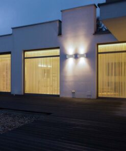 LED απλίκα 24W ορθογώνια με λευκό σώμα 4000K φυσικό λευκό IP65 V-TAC – 2976