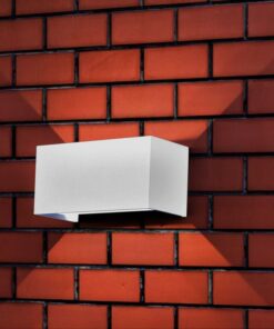 LED απλίκα 24W ορθογώνια με λευκό σώμα 4000K φυσικό λευκό IP65 V-TAC – 2976