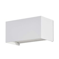 LED απλίκα 24W ορθογώνια με λευκό σώμα 4000K φυσικό λευκό IP65 V-TAC – 2976