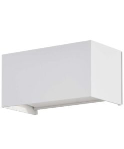 LED απλίκα 24W ορθογώνια με λευκό σώμα 4000K φυσικό λευκό IP65 V-TAC – 2976