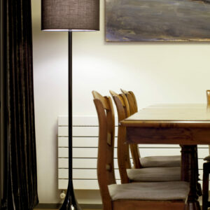 BLACK FLOOR LAMP 1 X E27 60W                      FARO – 29764