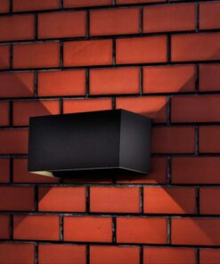 LED απλίκα 24W ορθογώνια με γκρι σώμα 3000K θερμό λευκό IP65 V-TAC – 2979