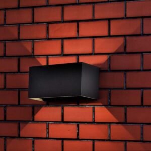 LED απλίκα 24W ορθογώνια με γκρι σώμα 3000K θερμό λευκό IP65 V-TAC – 2979