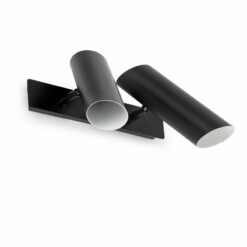 LINK BLACK WALL LAMP 2 X GU10 11W FARO – 29876